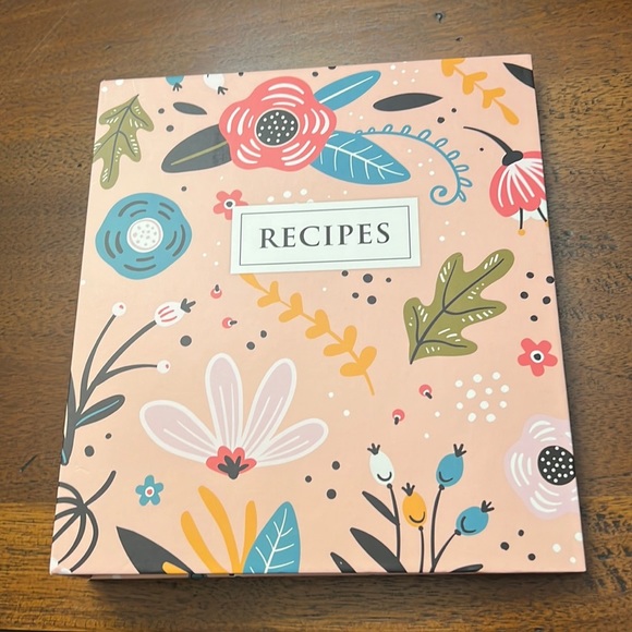 Other - Recipe book cute! New binder recipe cooking chief cook book personal recipe book